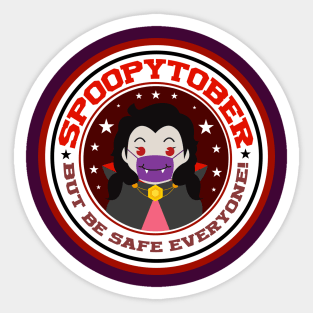 Have a safe Spoopytober! Sticker